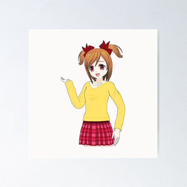 Item preview, Anime School Girl designed and sold by ReljaX.
