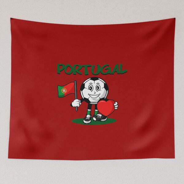 Item preview, Cute Portugal Football Lover Design designed and sold by Salukeart.