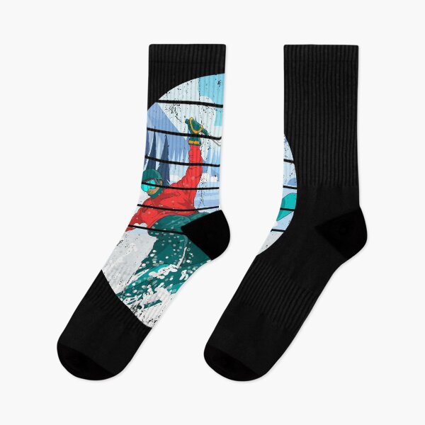 Item preview, Skiing Snow Vintage Ski Resort Mountains designed and sold by Ibu83.