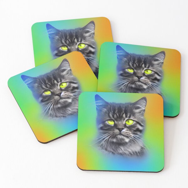 Item preview, Intergalactic Mini Rainbow Cat |  designed and sold by Darlingly.