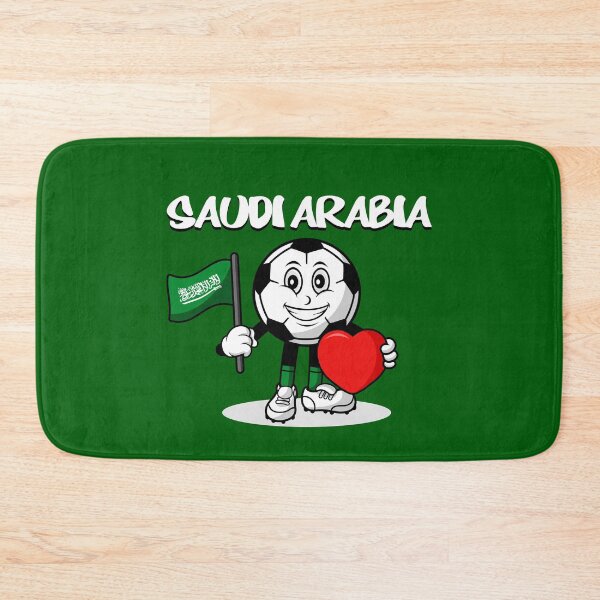 Item preview, Cute Saudi Arabia Football Lover Design designed and sold by Salukeart.