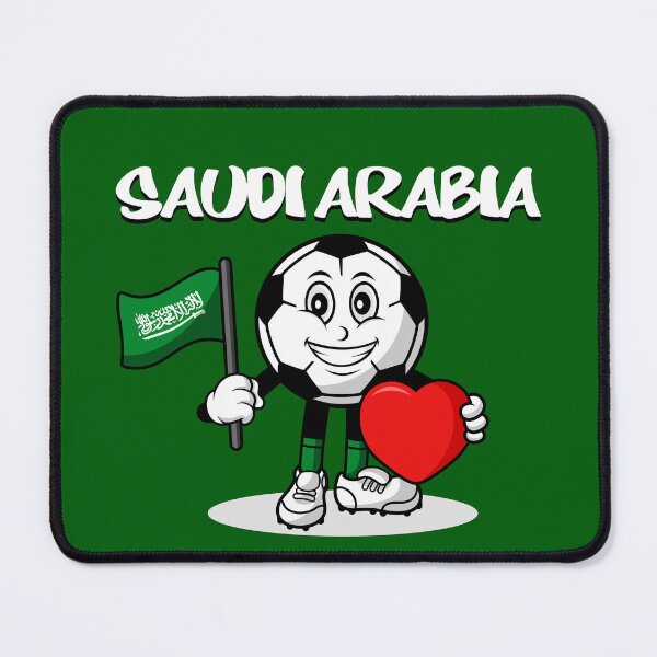 Item preview, Cute Saudi Arabia Football Lover Design designed and sold by Salukeart.