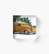 1933 Pontiac Deluxe 8 Touring Sedan III Acrylic Block