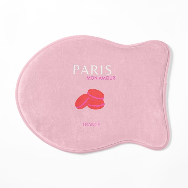 Pink Paris Travel Art Pastel Preppy Macarons Metal Lunch Box