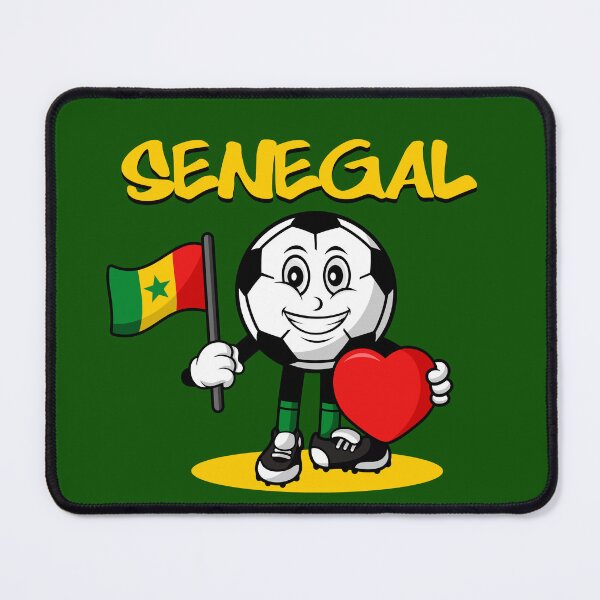 Item preview, Cute Senegal Football Lover Design designed and sold by Salukeart.