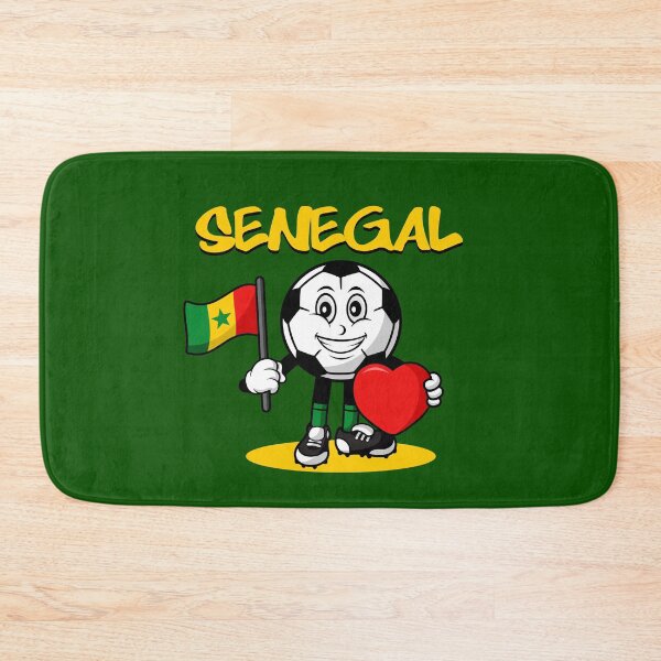 Item preview, Cute Senegal Football Lover Design designed and sold by Salukeart.