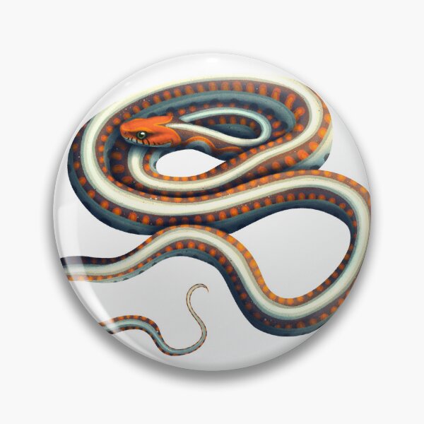 Item preview, California red-sided garter snake (Thamnophis sirtalis infernalis)  designed and sold by porpoisefully.