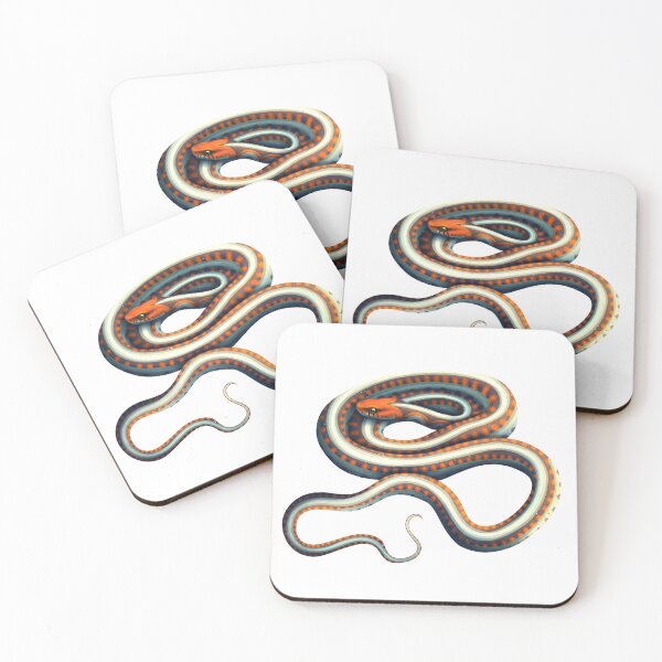 Item preview, California red-sided garter snake (Thamnophis sirtalis infernalis)  designed and sold by porpoisefully.