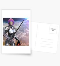 Queen of the Thrones of Air Postcards
