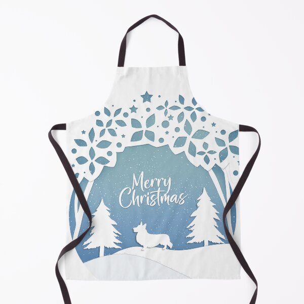 Item preview, Corgi Christmas Snow Silhouette designed and sold by Ameliamaar.