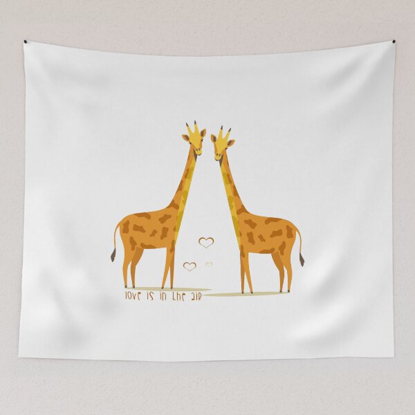 Item preview, Love Is In The Air - Giraffe designed and sold by SmartStyle.