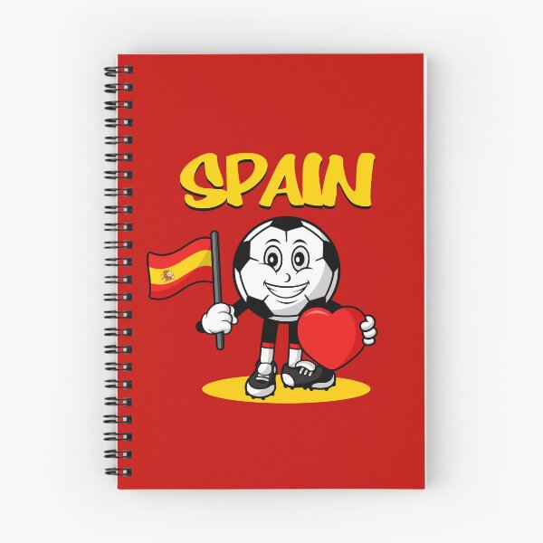 Item preview, Cute Spain Football Lover Design designed and sold by Salukeart.