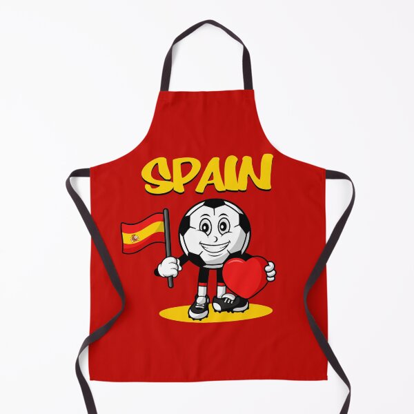 Item preview, Cute Spain Football Lover Design designed and sold by Salukeart.