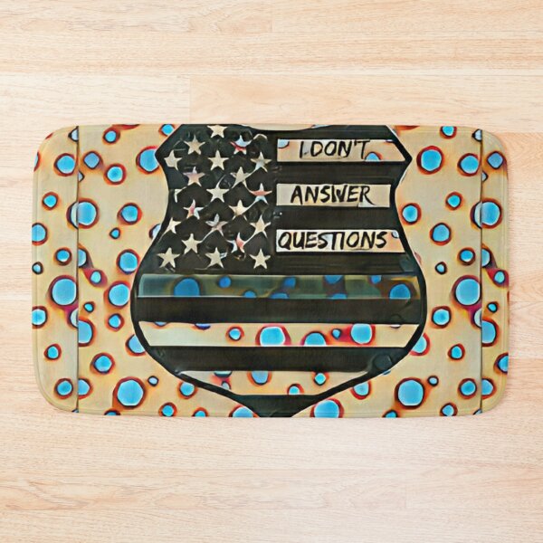 Item preview, Thin blue, I don't answer question. designed and sold by Barton Dunn.