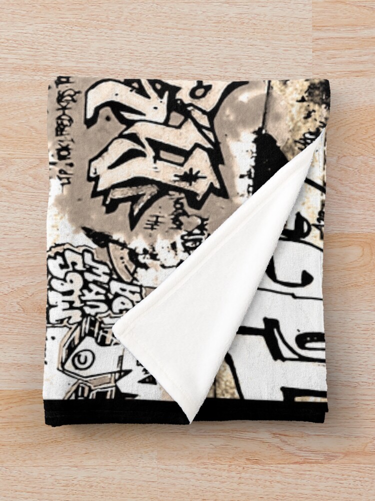 "Graffiti " Throw Blanket for Sale by ValentinaHramov Redbubble