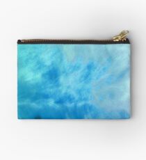 Wavy Bluish Cloud Photography Studio Pouch
