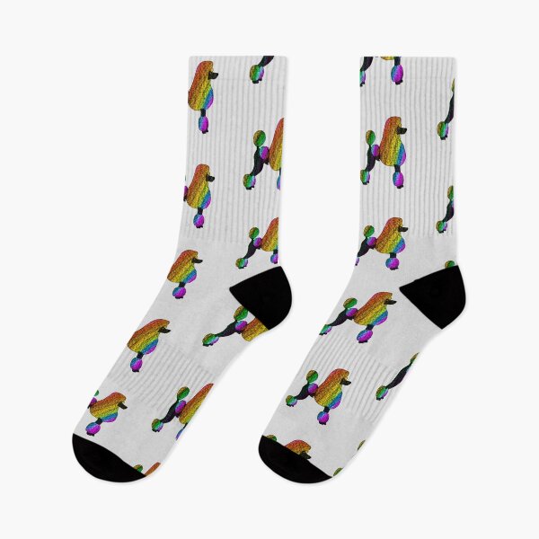 Item preview, Rainbow leopard poodle  designed and sold by SaintsPlace.