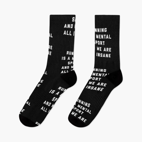 Item preview, Running Is A Mental Sport And We Are All Insane designed and sold by heyluckyseven.