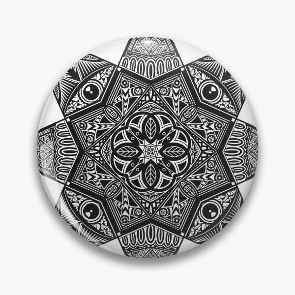 Item preview, Star tribal mandala designed and sold by DomaDoma.