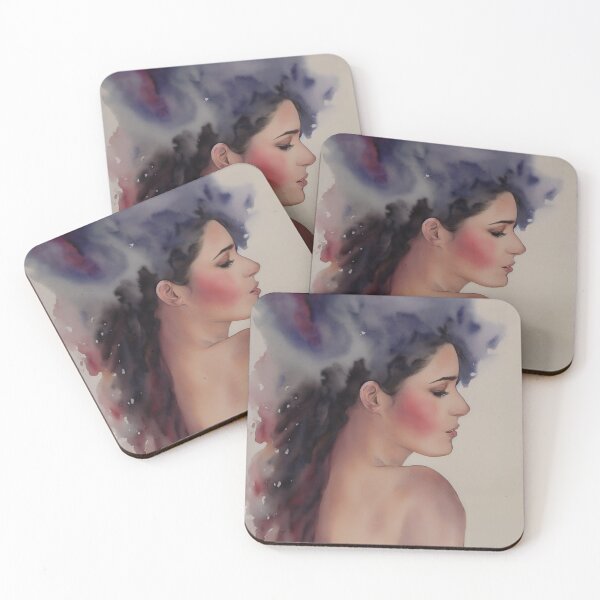 Item preview, Intimate and dreamy scene of a woman designed and sold by falltee.