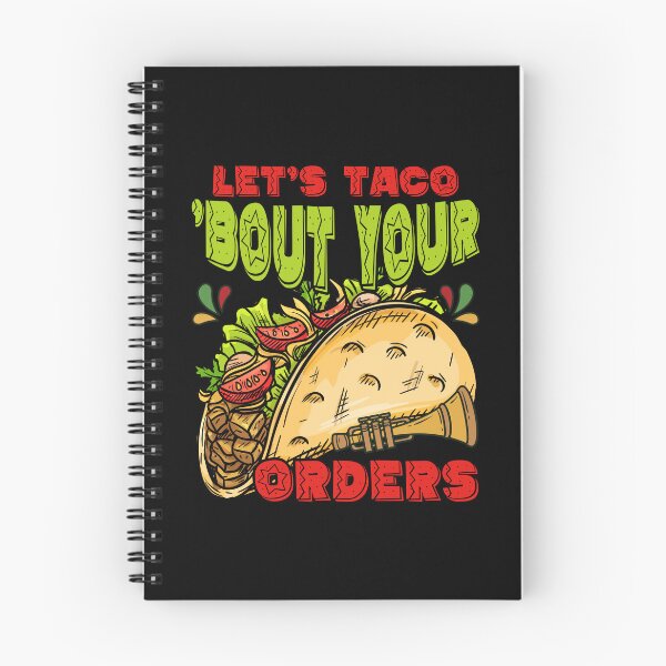 Item preview, Let's Taco Bout Funny Waiter Server Restaurant Waiting Staff designed and sold by Nessshirts.
