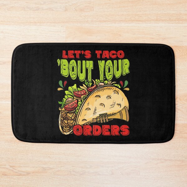 Item preview, Let's Taco Bout Funny Waiter Server Restaurant Waiting Staff designed and sold by Nessshirts.
