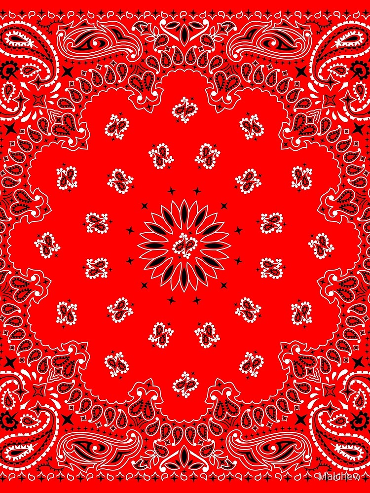 Red Bandana by Malchev