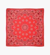 Red Bandana Scarf