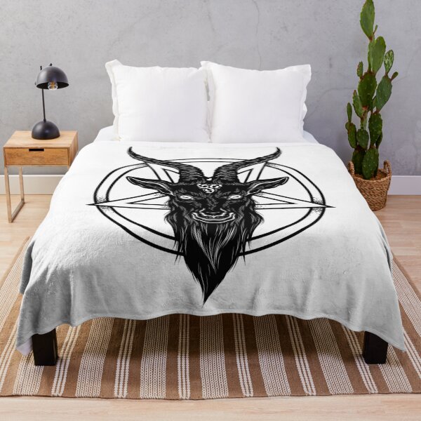 Artikelvorschau, Schwarze Baphomet-Ziege entworfen und verkauft von innabeufrov.