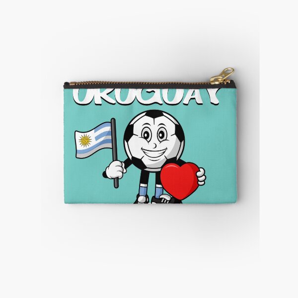 Item preview, Cute Uruguay Football Lover Design designed and sold by Salukeart.