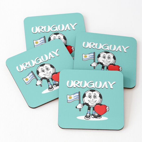 Item preview, Cute Uruguay Football Lover Design designed and sold by Salukeart.
