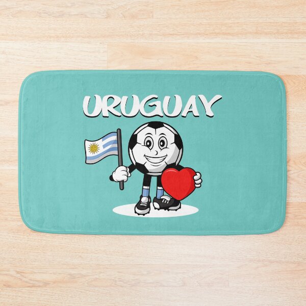 Item preview, Cute Uruguay Football Lover Design designed and sold by Salukeart.