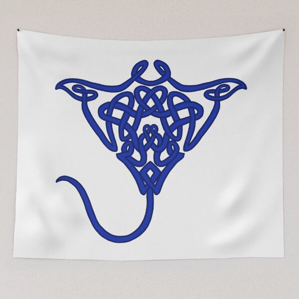 Item preview, Manta ray Celtic knot  designed and sold by Audrey Beatrice.