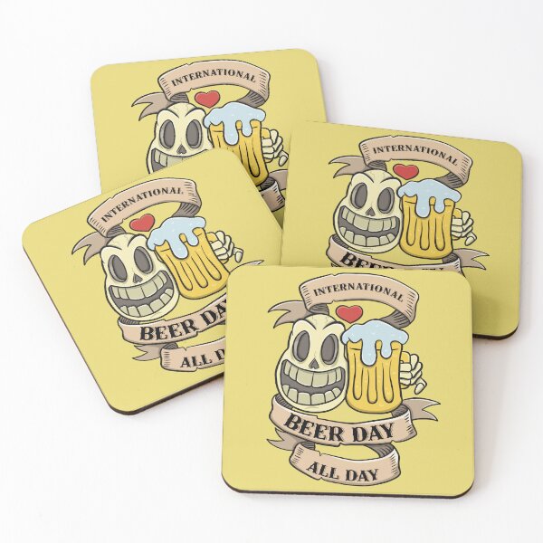 Item preview, International beer day all day designed and sold by ImaginarStore.