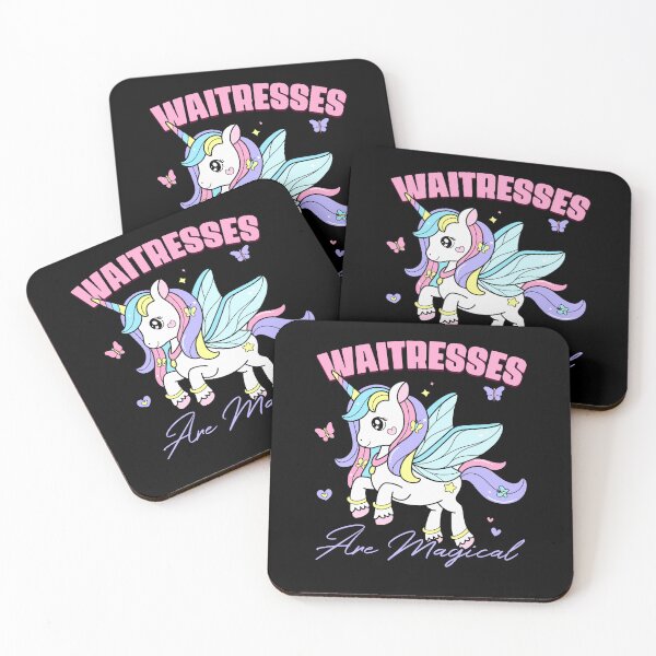 Item preview, Awesome Unicorn Waitresses Are Magical For A Waiting Staff designed and sold by Nessshirts.