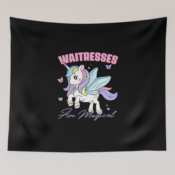 Item preview, Awesome Unicorn Waitresses Are Magical For A Waiting Staff designed and sold by Nessshirts.