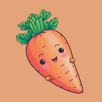 Cute Cartoon Drawing Carrot Chart PNG Images | PSD Free Download - Pikbest