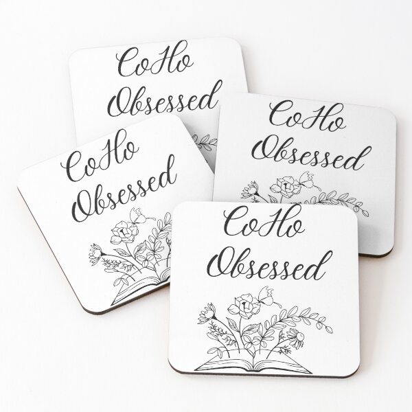 Item preview, CoHo Obsessed Its A CoHo Thing Colleen Hoover open Book T-shirt designed and sold by Nerdygirlteez.