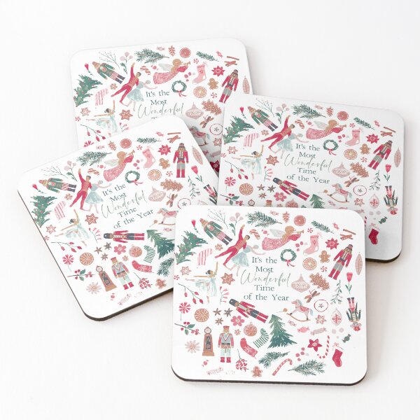 Item preview, The most WONDERFUL time of the Year Christmas illustration designed and sold by Katarina Roccella.