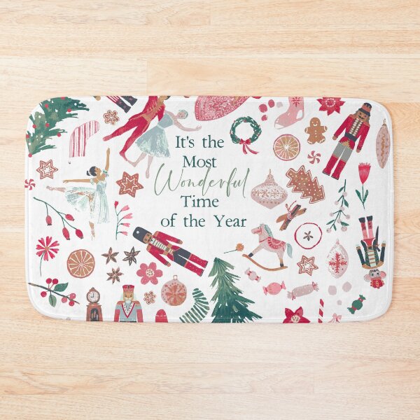Item preview, The most WONDERFUL time of the Year Christmas illustration designed and sold by Katarina Roccella.