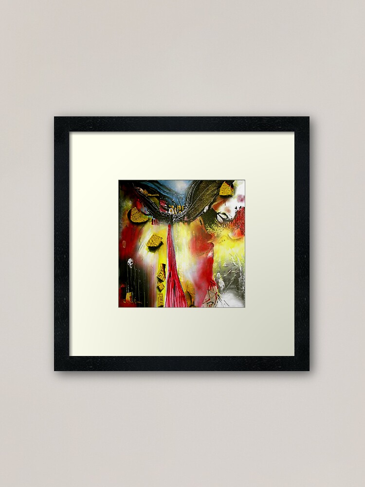 Alternate view of Cold Burn Framed Art Print