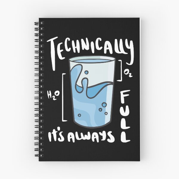 Item preview, Science is Optimistic Funny Water Glass designed and sold by MrEddie10.