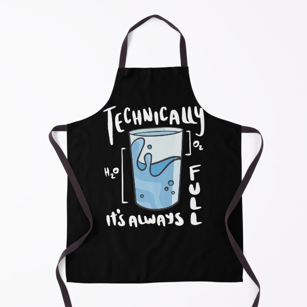 Item preview, Science is Optimistic Funny Water Glass designed and sold by MrEddie10.