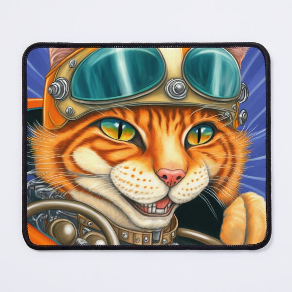 Item preview, Adventurous Cat as a Race Car Driver designed and sold by harborhouse55.