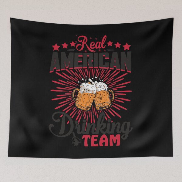 Item preview, real american beer drinking team jacob zelazny transparent designed and sold by joshuamanzhmf.