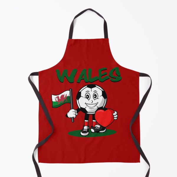 Item preview, Cute Wales Football Lover Design designed and sold by Salukeart.