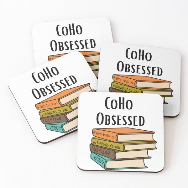 Item preview, CoHo Obsessed Its A CoHo Thing Colleen Hoover open Book T-shirt designed and sold by Nerdygirlteez.