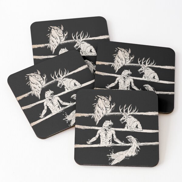 Item preview, Mothman, Wendigo, Dogman, Loch Ness Monster - Legendary Cryptids designed and sold by NatIntrovertSoc.