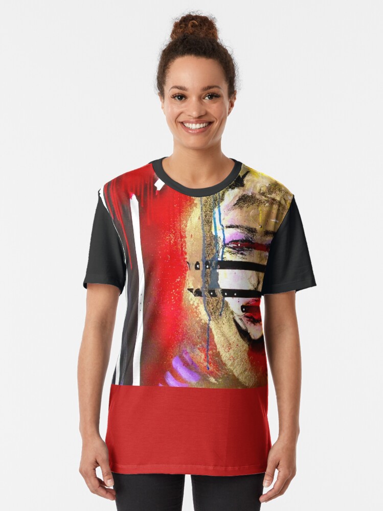 Alternate view of A Dangerous Love Graphic T-Shirt