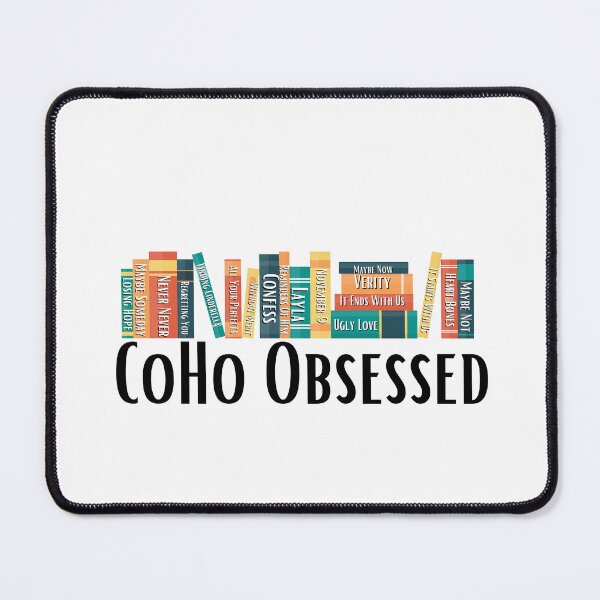 Item preview, CoHo Obsessed Its A CoHo Thing Colleen Hoover open Book T-shirt designed and sold by Nerdygirlteez.